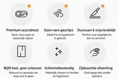 Snijplank Acacia hout