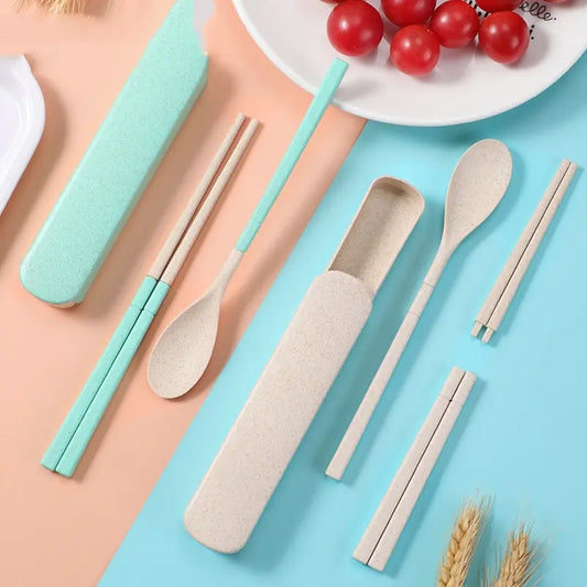 Serviesset opvouwbaar Japans Wheat straw (tarwe stro) Bundelkorting!