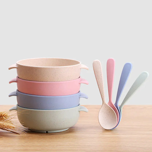 Eetset voor Kinderen - Kom en Lepel Bundelkorting!