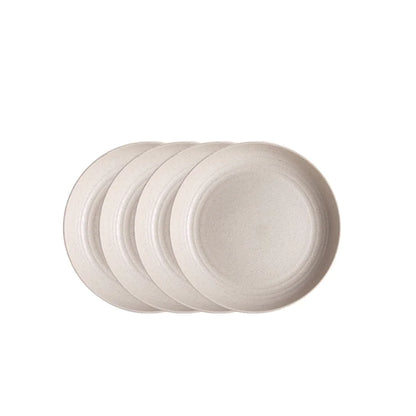 Eetset met Borden en Kommen Wheat straw (tarwe stro)